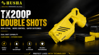 HUSHA TX200P | Dual-Shot Non-Lethal Device for Law Enforcement