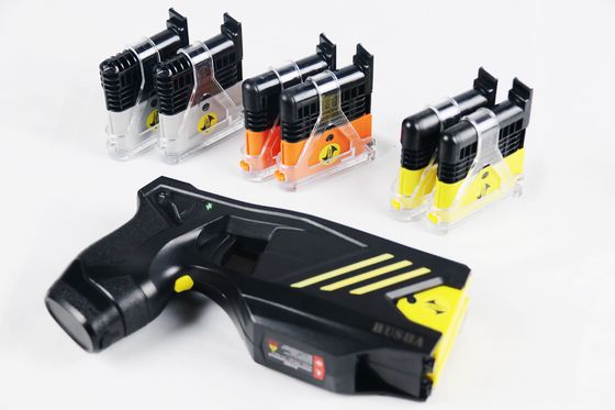Buy IP57 Waterproof Police Stun Gun with Dual Cartridge System and Remote Restraint for Law Enforcement online manufacture