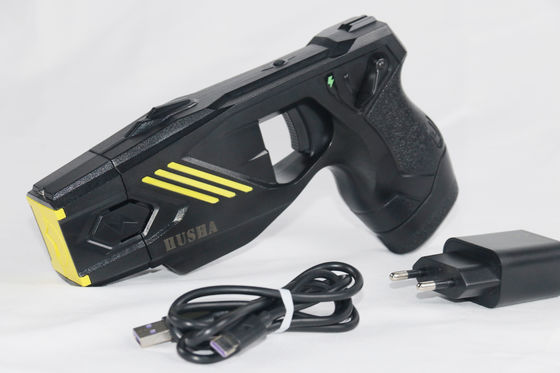 Buy HUSHA Rechargeable IP57 Waterproof 55KV Output Voltage Conducted Energy Weapon Stun Gun for Law Enforcement online manufacture