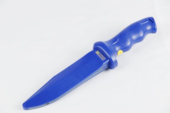 Buy HUSHA Blue Electric Control Training Dagger with High Voltage Arc Rechargeable Battery and Safety Switch for Realistic Training online manufacture