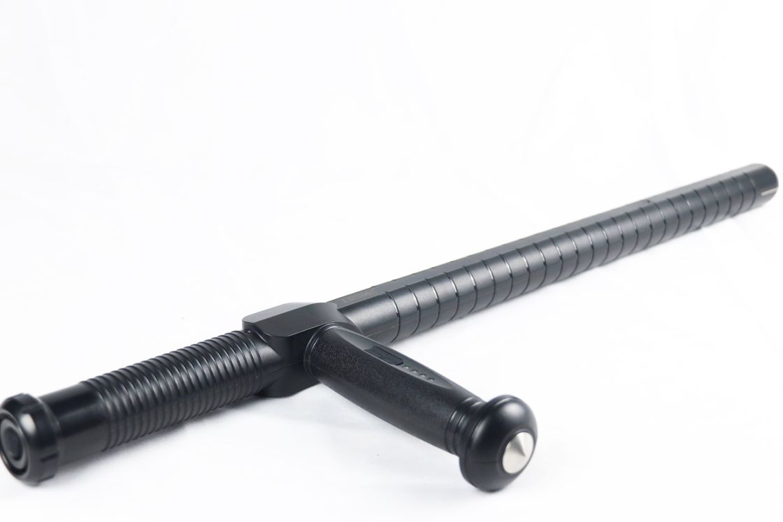 Batonb Safety Protection Rechargeable T Type Police Baton For Security Personnel
