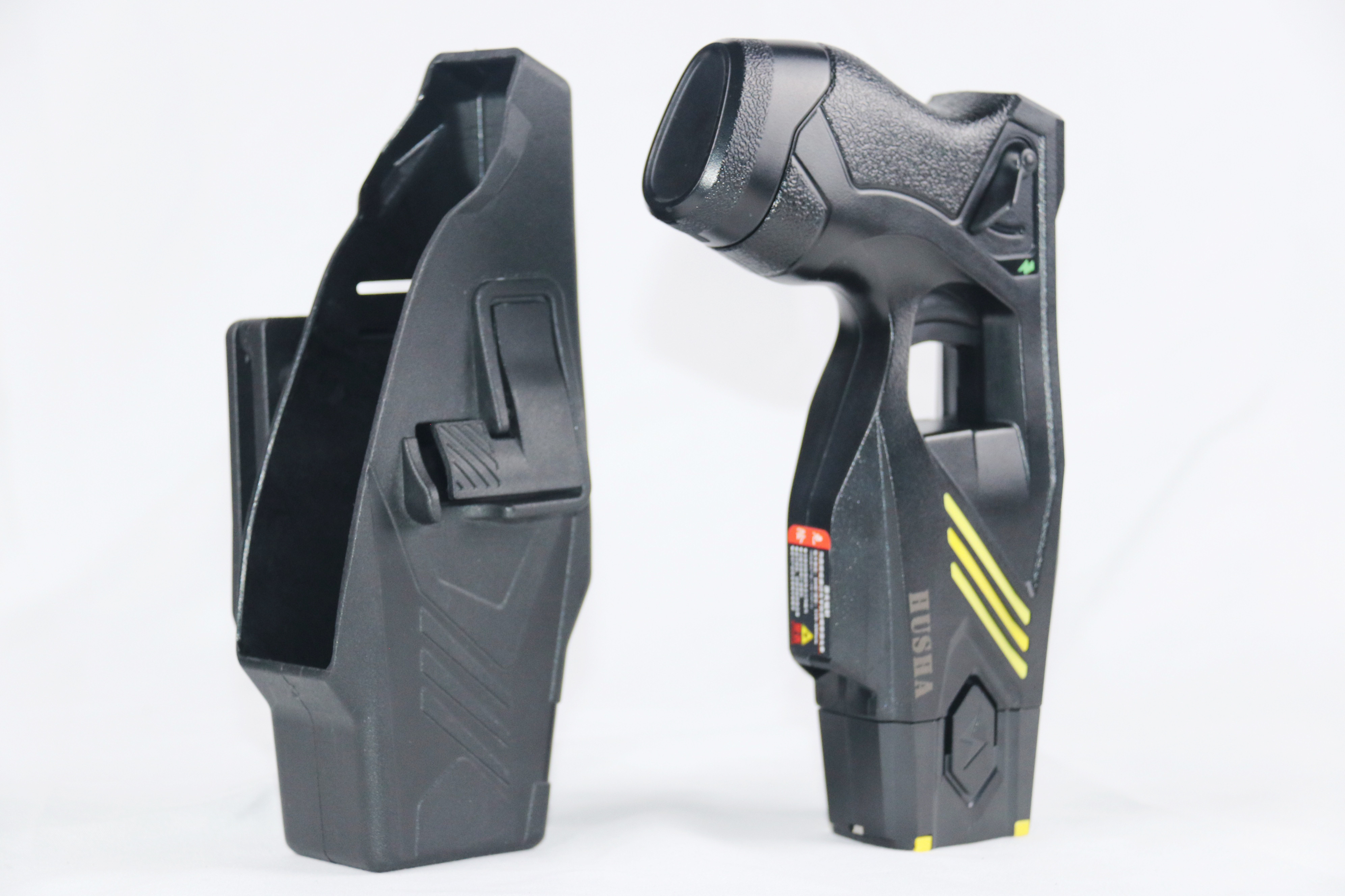 Water Resistant One Shot Safety Stun Gun Bluetooth Function Police Use