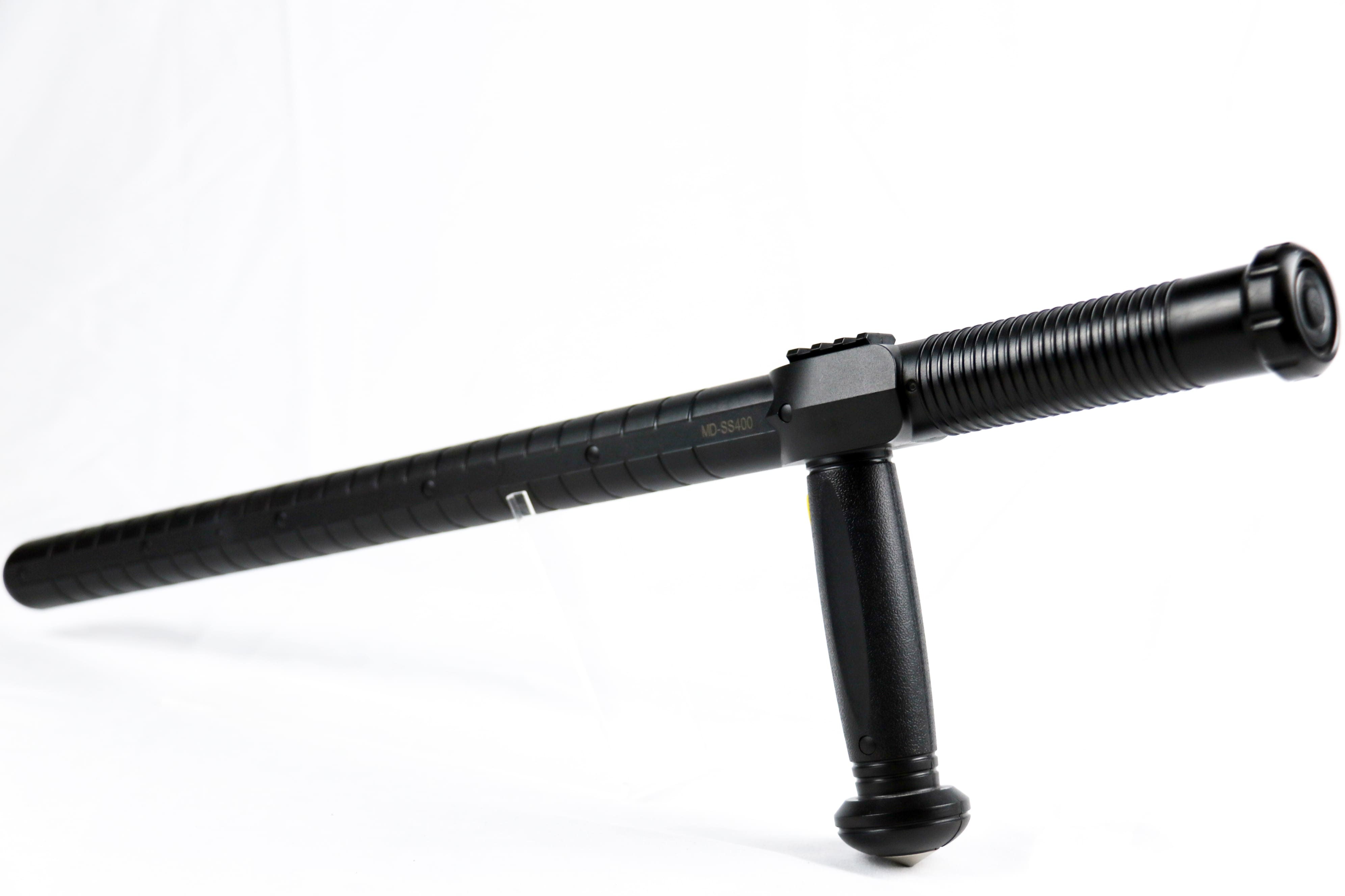 Riot Botan T Type Electronic Control Anti Riot Baton For Police Tactics Light Weight