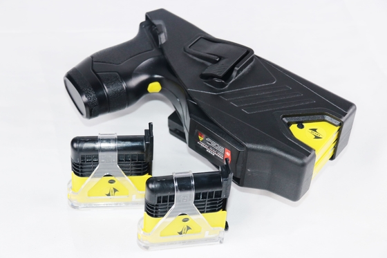 All In One Dual Cartridge Police Stun Gun Handheld 202mm*114mm*45mm