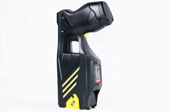 HUSHA TX200P Double Shots Electric Stun Gun with IP57 Waterproof and Dual Lasers & LED Light for Tactical Use