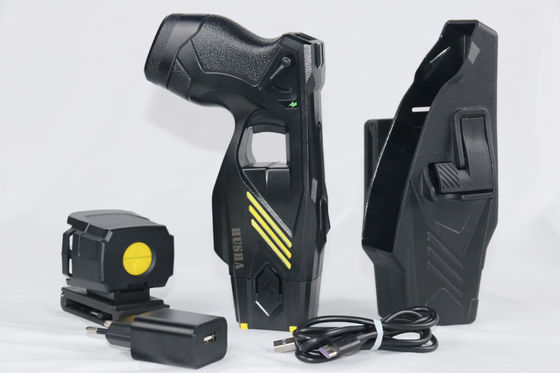 HUSHA Waterproof IP57 Stun Gun with 55KV Output Voltage and Rechargeable Battery for Law Enforcement