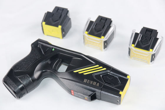 HUSHA TX100P Waterproof IP57 Rechargeable Battery 55KV Output Voltage Conducted Energy Device Stun Gun