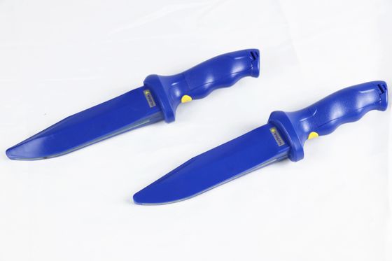 HUSHA SK100 Training Shock Knife with High Voltage Shock Function Rechargeable Battery and Safety Protection for Police Training
