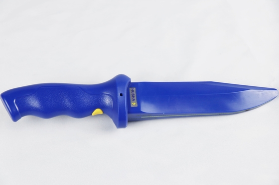 Rechargeable Military Training Knife Police Training Equipment  With Shock Function