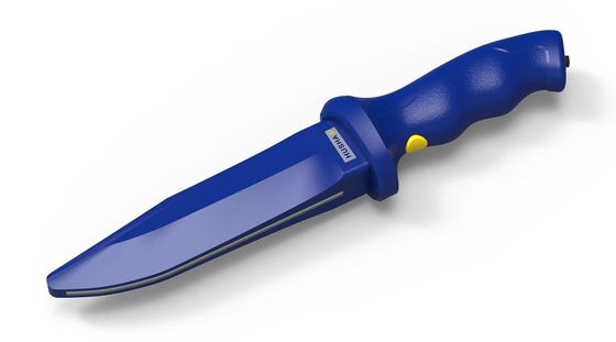 SK100 Police Electric Shock Knife with High Voltage Arc Rechargeable Battery and Safety Switch