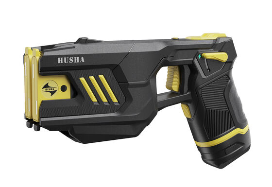 Dual-Shot IP57 Waterproof Stun Gun with 55±5KV Output Voltage for Law Enforcement