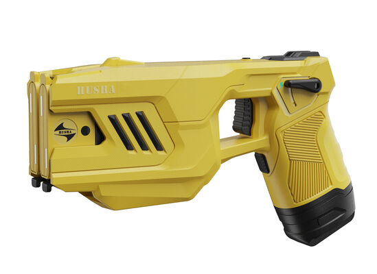HUSHA TX200U Dual-Shot Capability Stun Gun with IP57 Waterproof and 55±5KV Output Voltage for Tactical Use